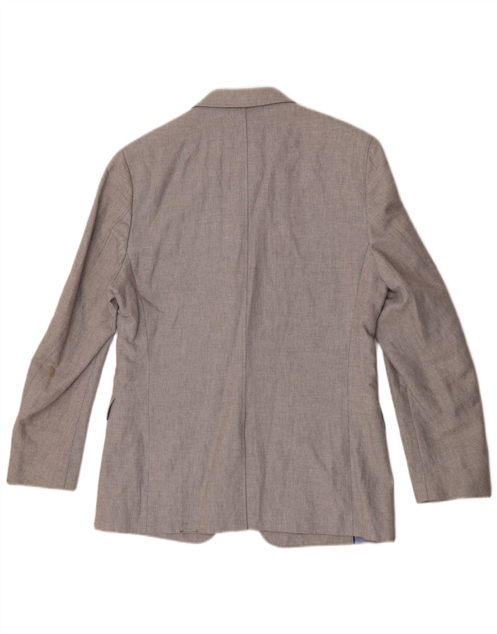 Banana Republic muška jakna s 2 gumba Regular Fit UK 40 Large Grey