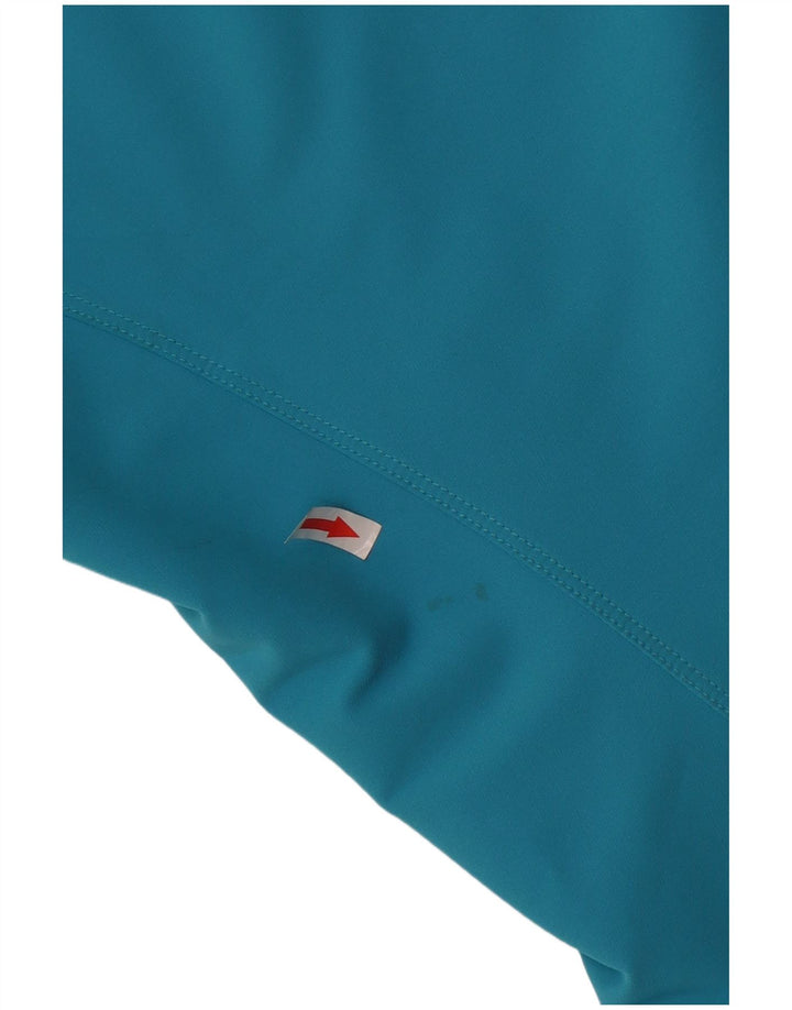 Patagonia ženska vjetrovka s kapuljačom UK 14 srednje tirkizni poliester