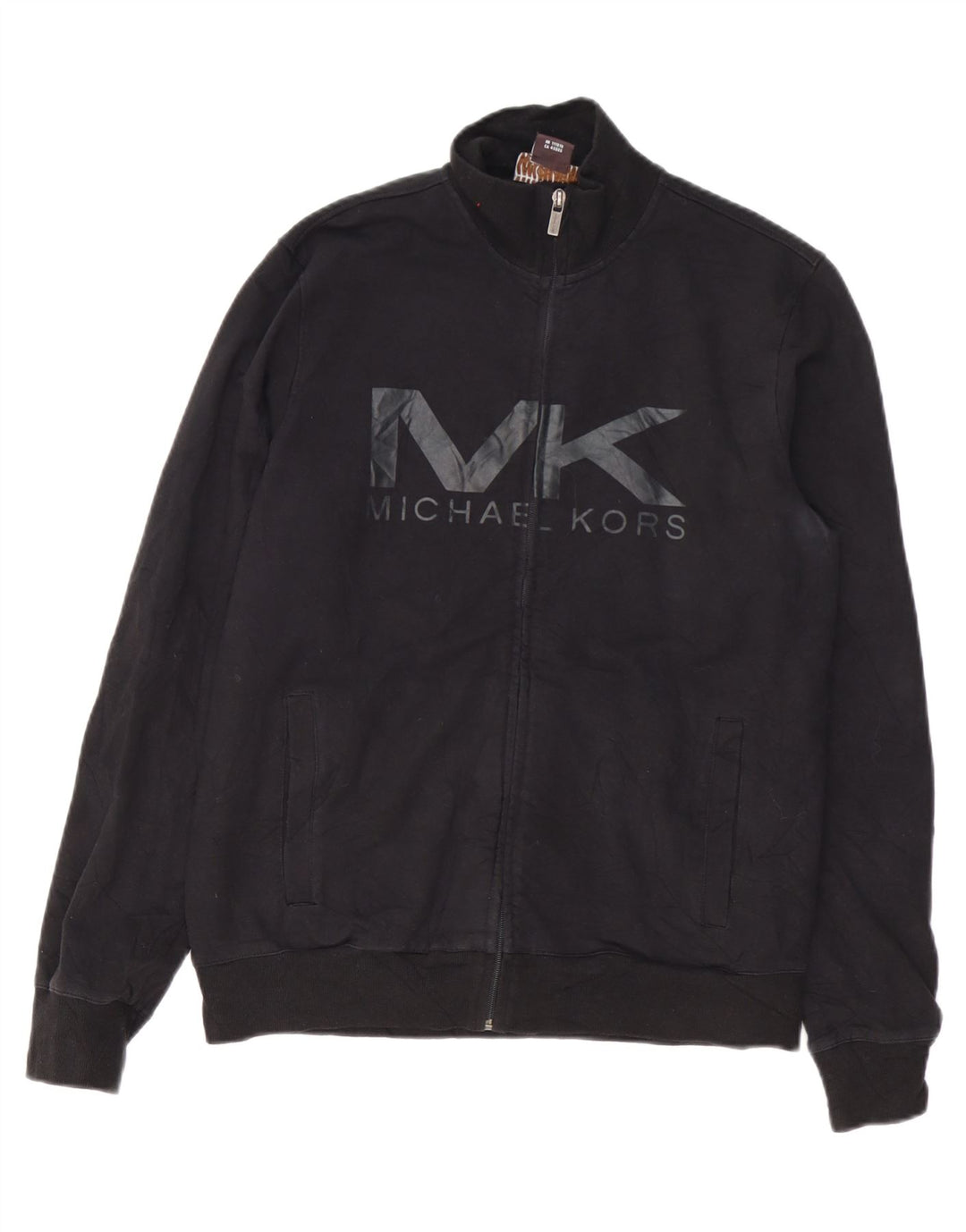 Gornja jakna Michael Kors Graphic Trenirka Srednje crni pamuk