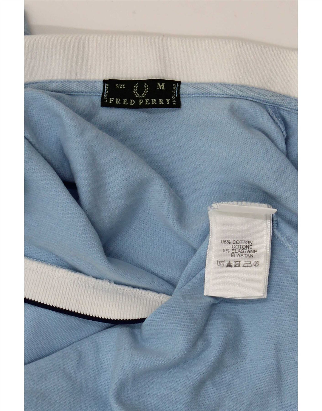 Fred Perry ženska polo majica srednje plava pamučna sportska