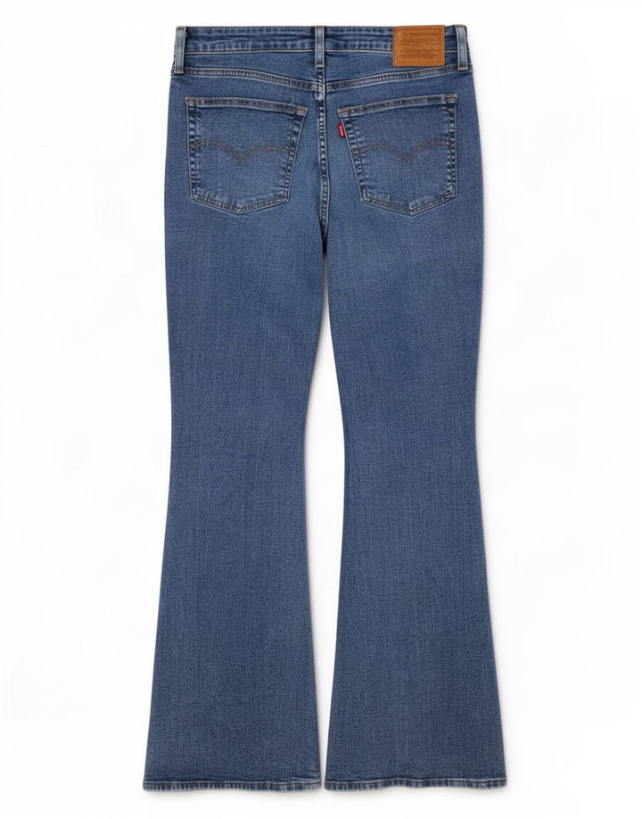 Levi's ženske 726 lepršave traperice W30 L30 plavi pamuk