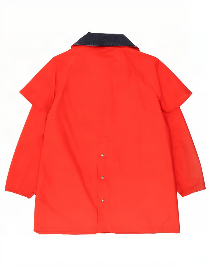Puffa ženski preveliki kaputić UK 18 XL crveni poliester u boji