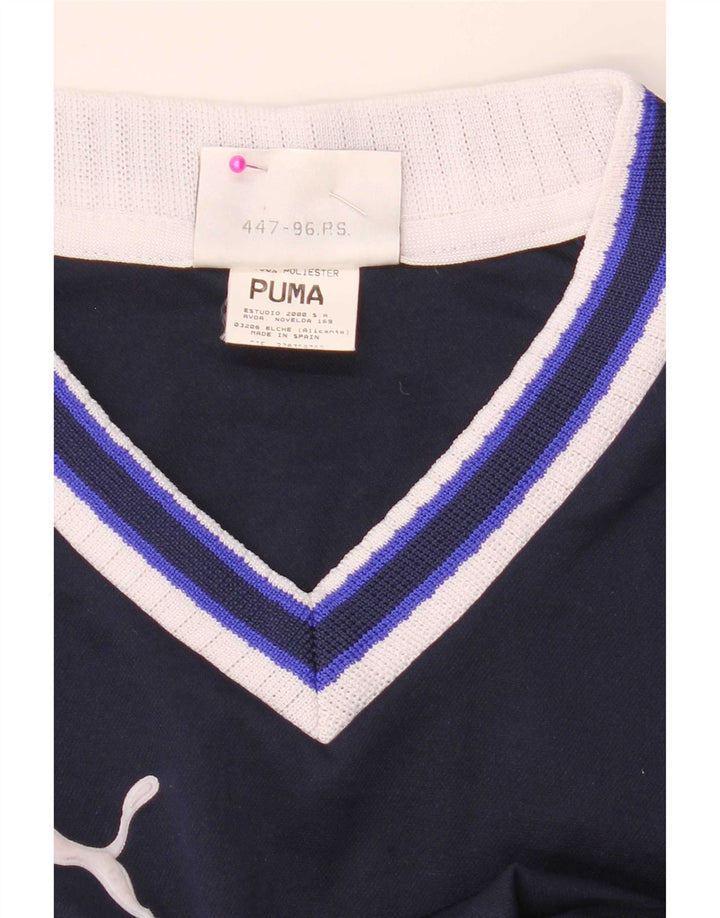 Puma muška majica kratkih rukava s grafičkim motivima, mali tamnoplavi poliester