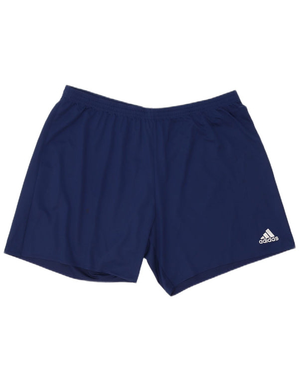 Adidas muške sportske kratke hlače Climalite 2XL tamnoplavi poliester