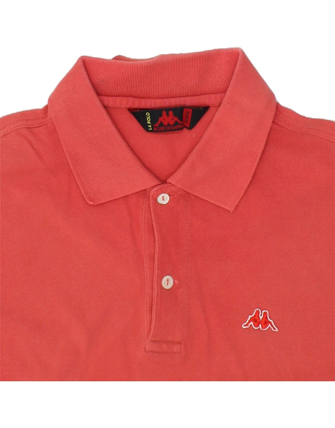 KAPPA Mens Polo Shirt XL Red Cotton Vintage Kappa and Second-Hand Kappa from Messina Hembry 