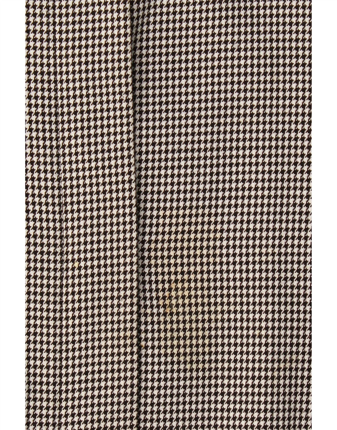 Vintage ženska bomber jakna UK 20 2XL crni houndstooth poliester