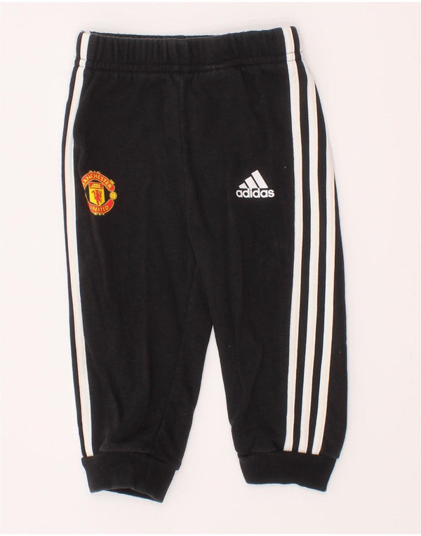 Adidas Baby Boys Manchester United trenirka hlače 6-9 mjeseci crne