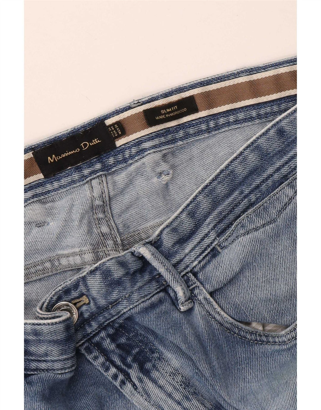 Massimo Dutti Muške uske traperice EU 46 XL W36 L31 Plave