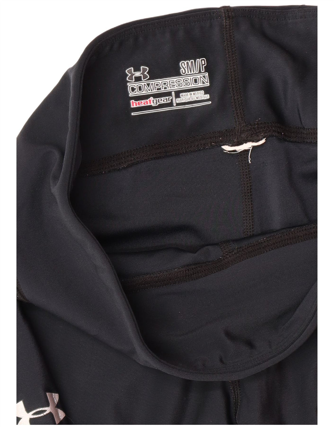 UNDER ARMOUR Ženske Heat Gear Capri Leggings UK 8 Male tamnoplave