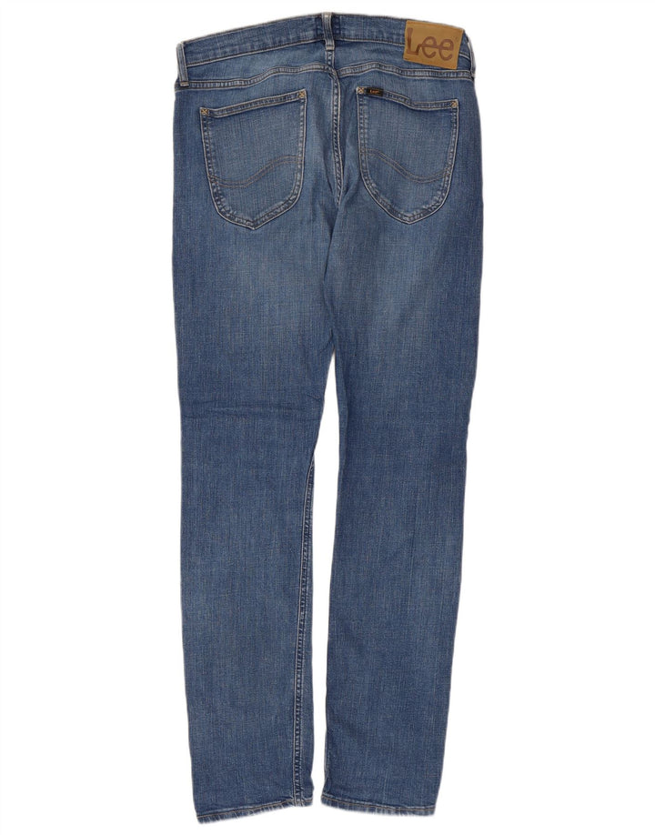 Lee Mens Luke Slim Jeans W30 L32 Plavi pamuk