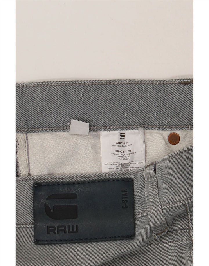 G-STAR Womens 3301 Slim Jeans W30 L30 Blue Cotton Vintage G-Star and Second-Hand G-Star from Messina Hembry 