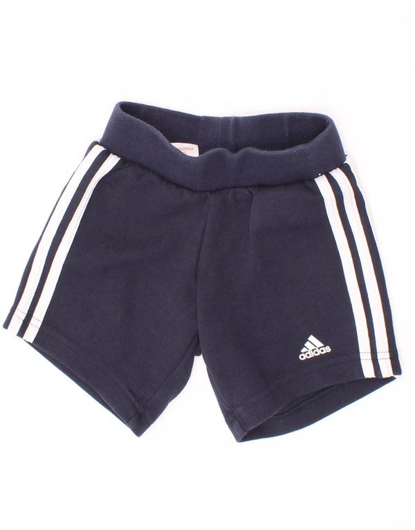 Adidas Sportske kratke hlače za dječake 9-12 mjeseci tamnoplavi pamuk