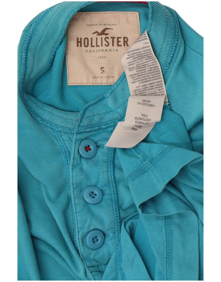 Hollister ženska majica dugih rukava UK 10, mali plavi pamuk