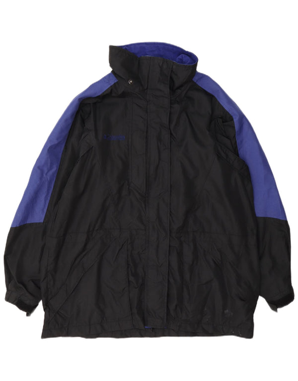 Ženska kišna jakna Columbia Graphic UK 18 XL crne boje