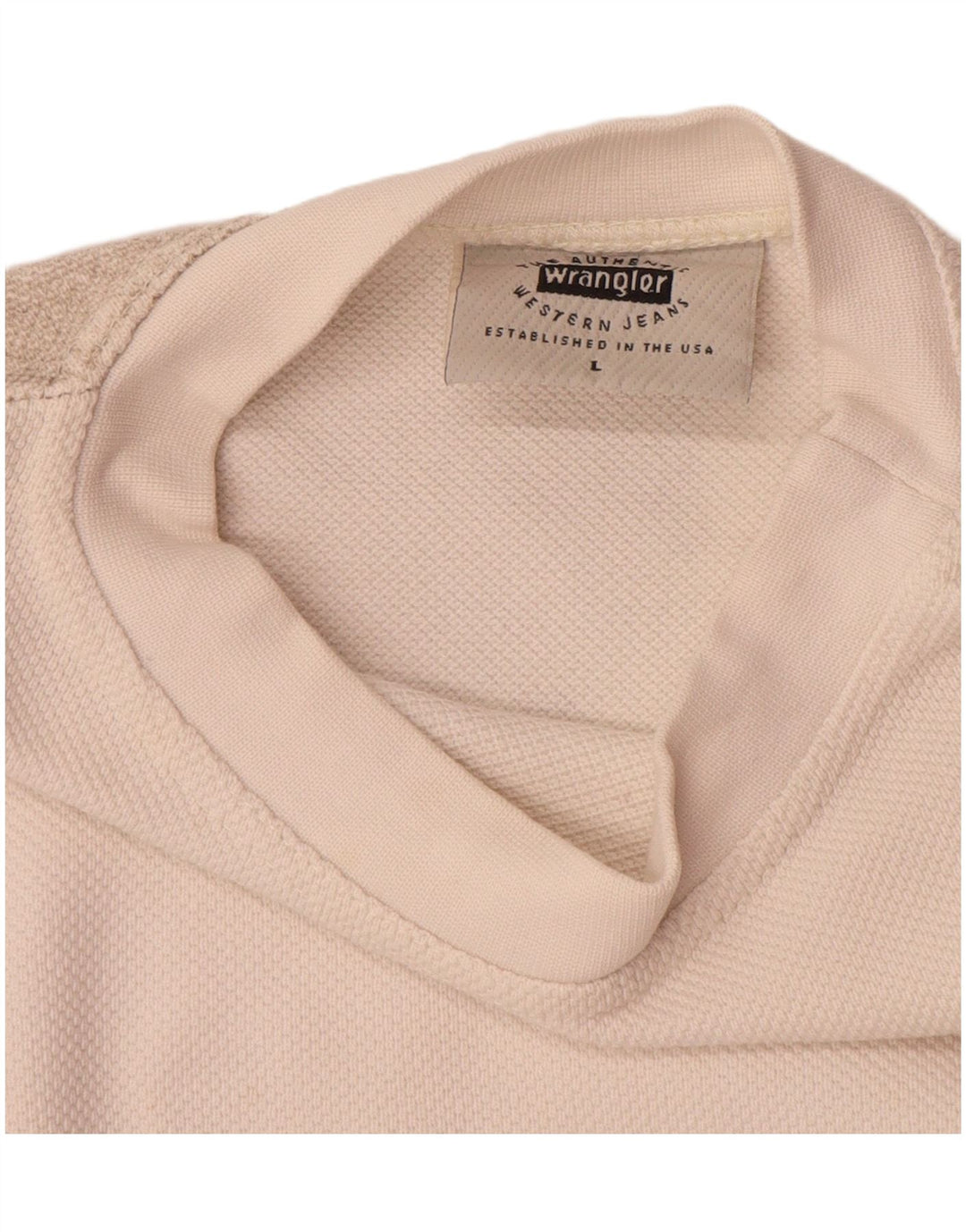 Muška majica dugih rukava Wrangler Graphic Large White