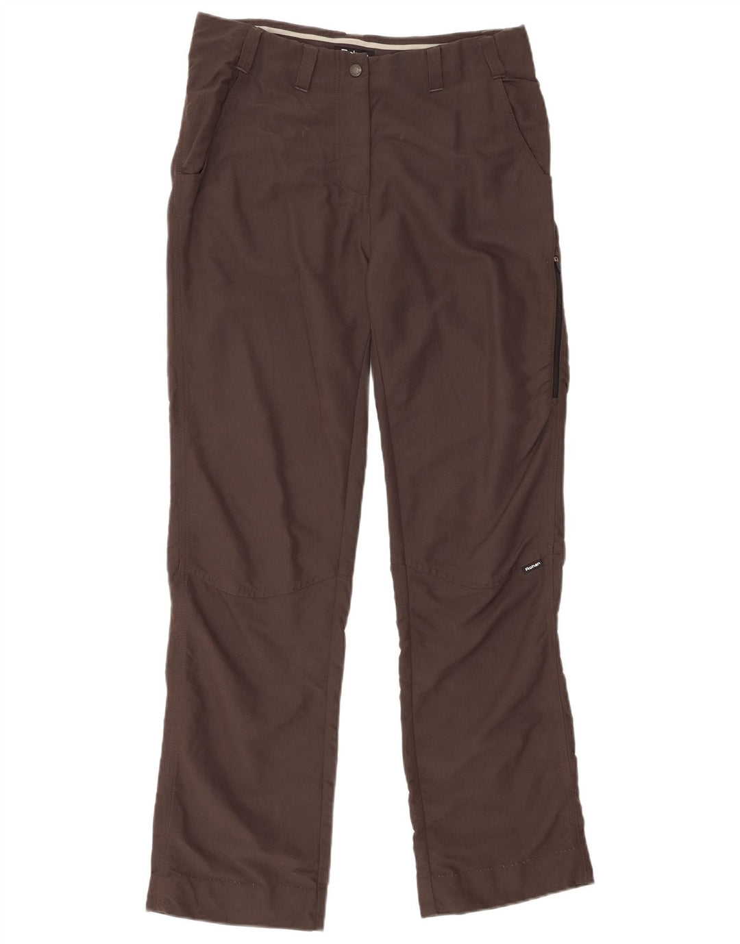 ROHAN ženske ravne planinarske hlače UK 10 male W30 L31 smeđi poliamid