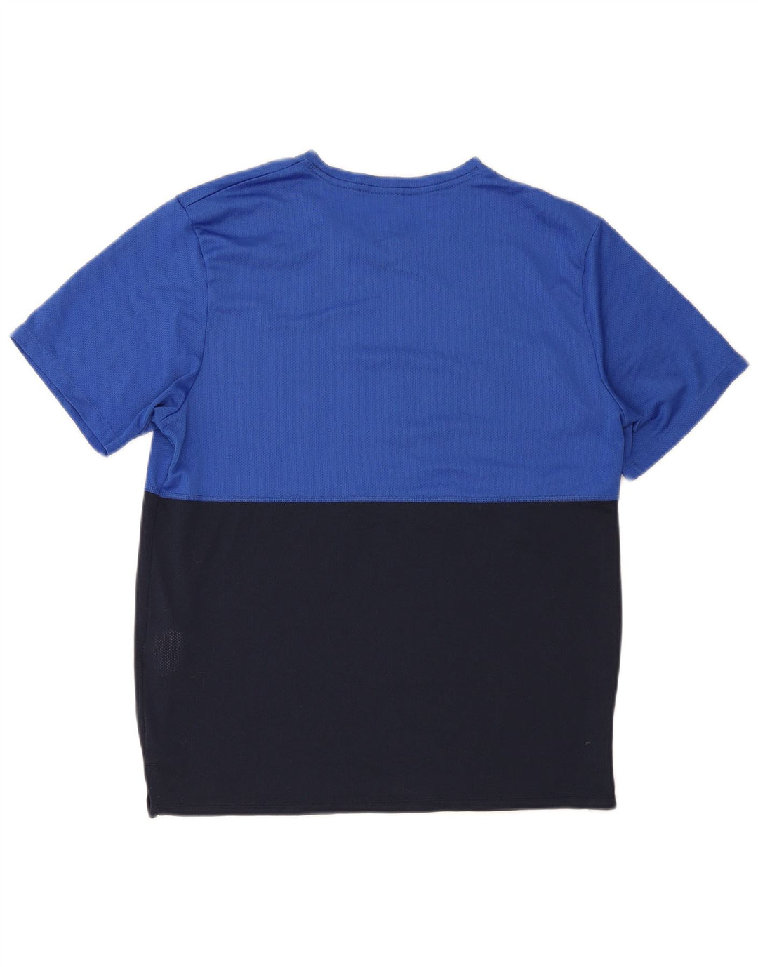 Nike Muška majica kratkih rukava Medium Blue Colourblock Poliester Sports