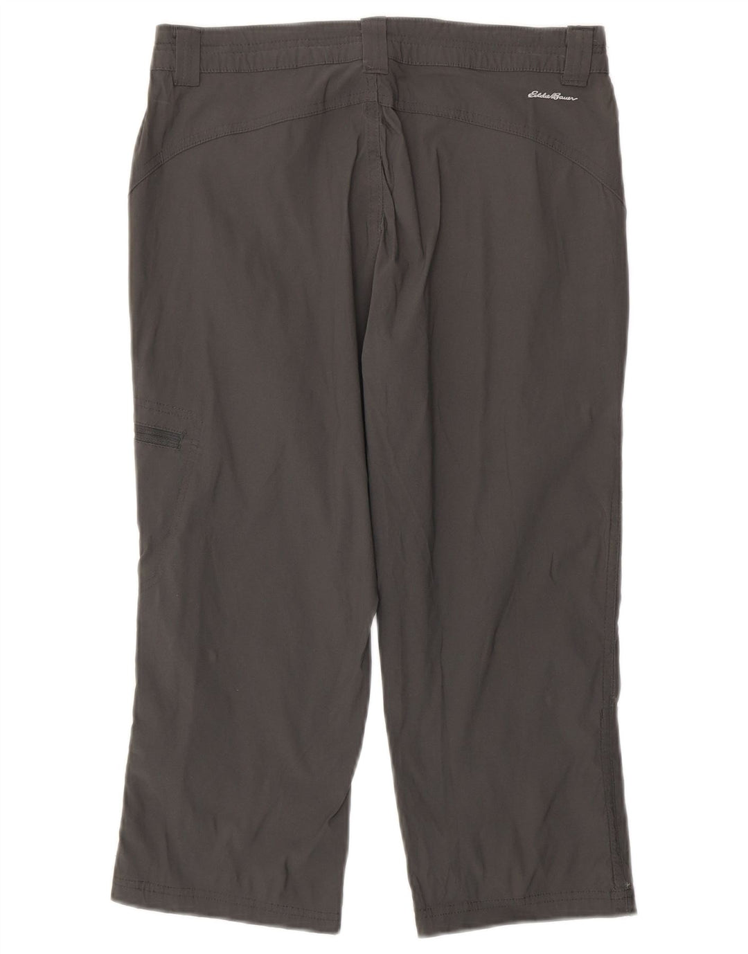 EDDIE BAUER Ženske ravne Cargo kapri hlače US 4 male W30 L21 sive