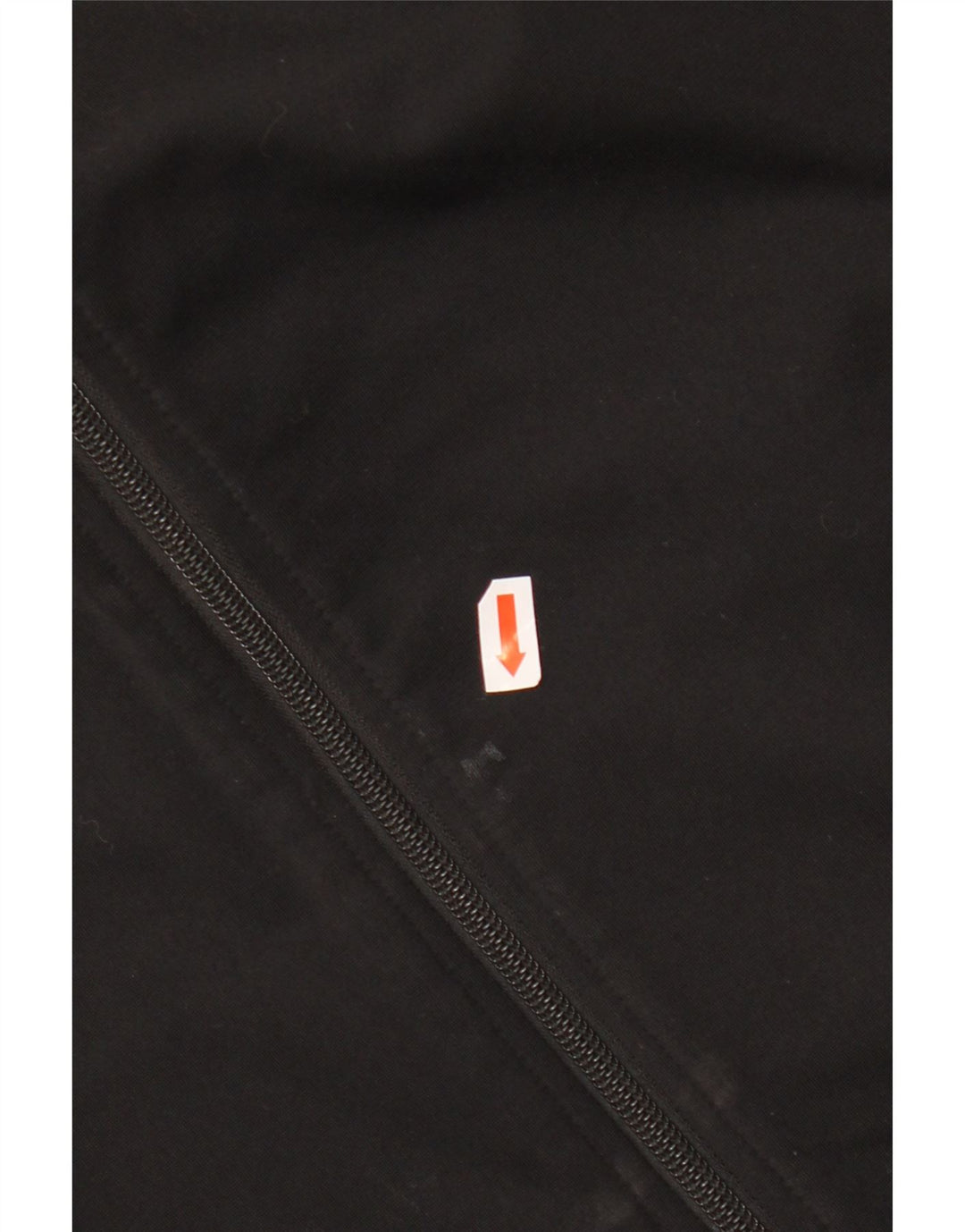 ADIDAS ženska gornja jakna trenirke UK 12/14 srednje crni poliester