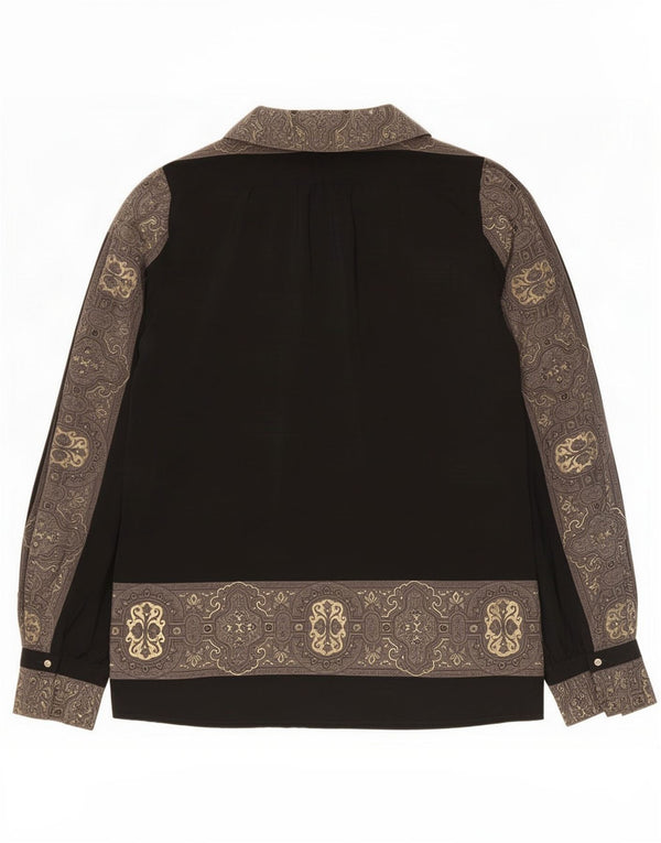 Pancaldi ženska košulja bluza IT 46 veliki crni paisley
