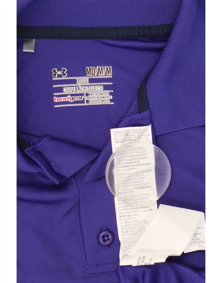 Under Armour muška polo majica Heat Gear Srednje plavi poliester