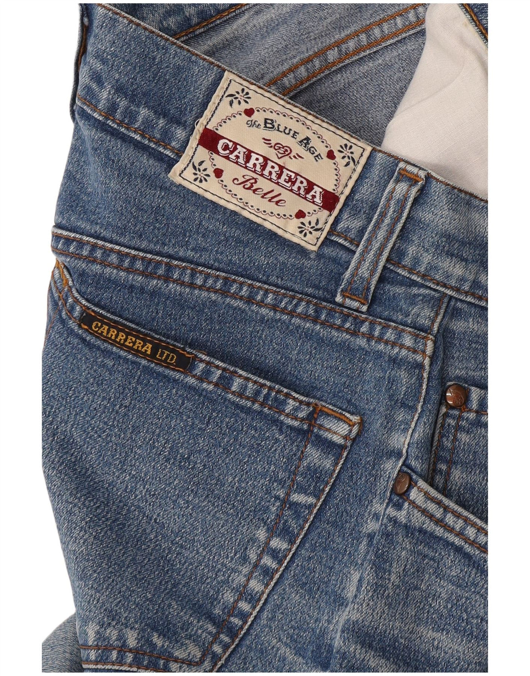 Carrera ženske ravne traperice W26 L31 plave