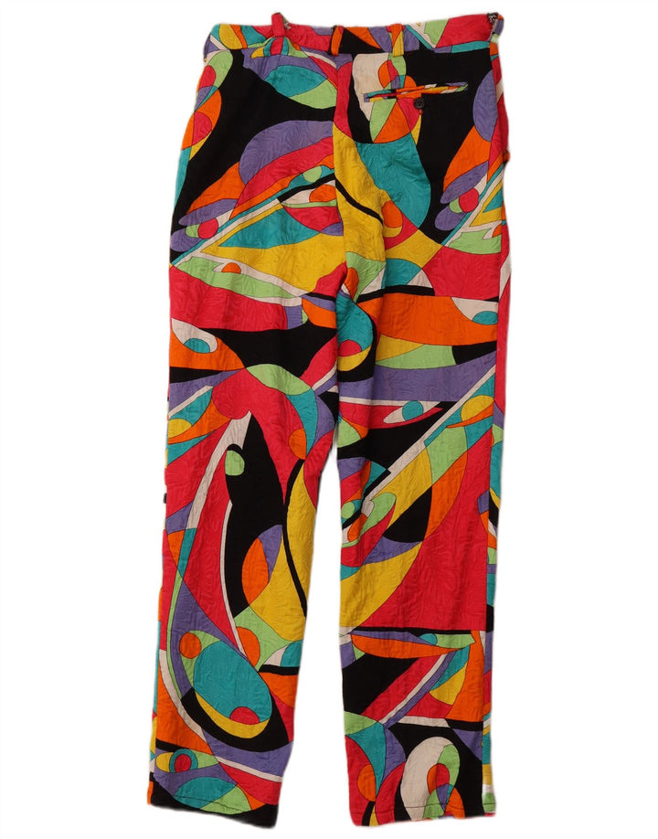 VINTAGE ženske chino hlače visokog struka IT 46 Large W30 L28 Višebojne