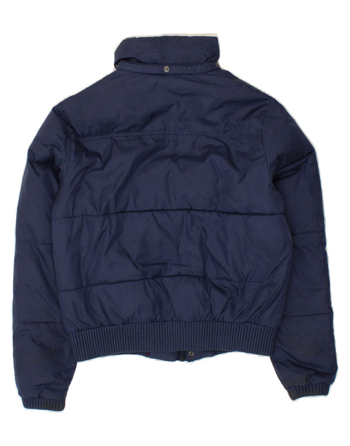 KAPPA Boys Padded Jacket 11-12 Years XXL Navy Blue Polyamide Vintage Kappa and Second-Hand Kappa from Messina Hembry 