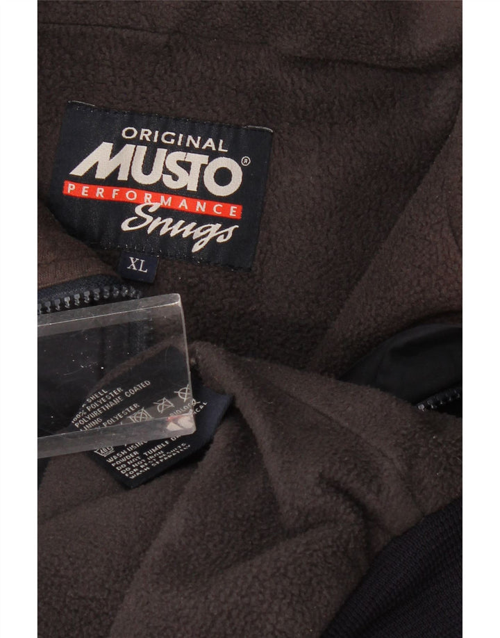 Musto bomber jakna UK 42 XL tamnoplavi poliester