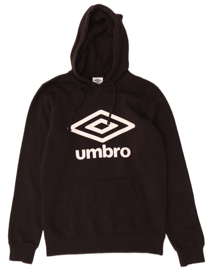 Umbro muška majica s kapuljačom s kapuljačom srednje crna