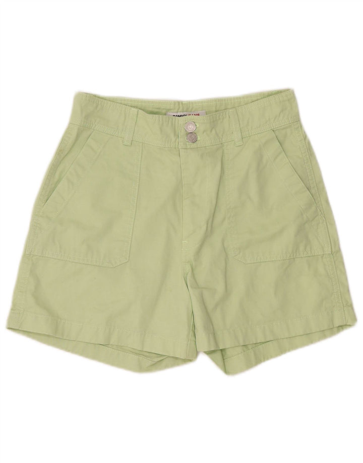 Tommy Hilfiger ženske kratke chino hlače W30 srednje zelene boje