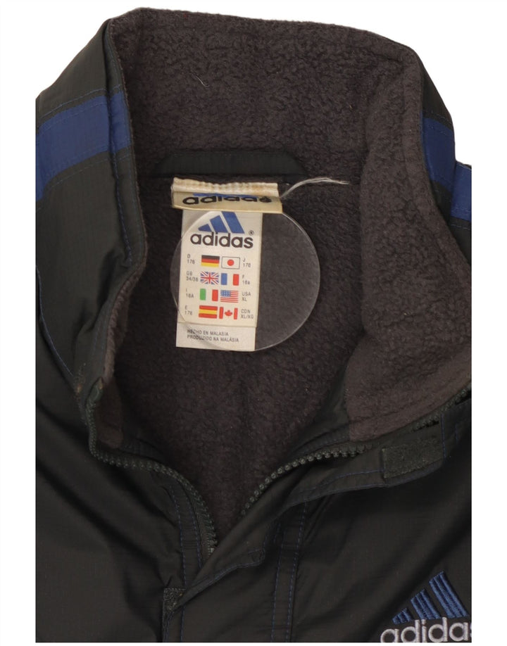 Adidas dječačka vjetrovka jakna 15-16 godina crna boja poliester