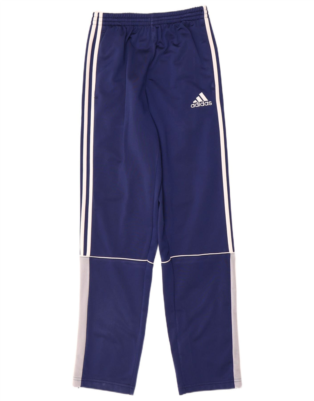 Adidas Hlače za trenirku za dječake 13-14 godina, plava poliesterska boja