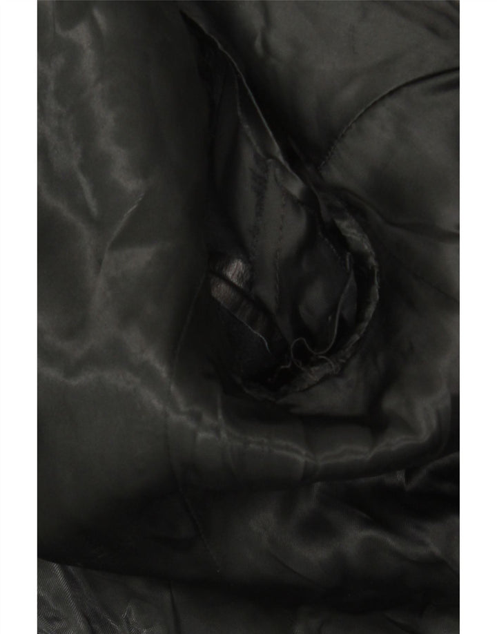 Klima ženski kožni kaput UK 10 mali crni