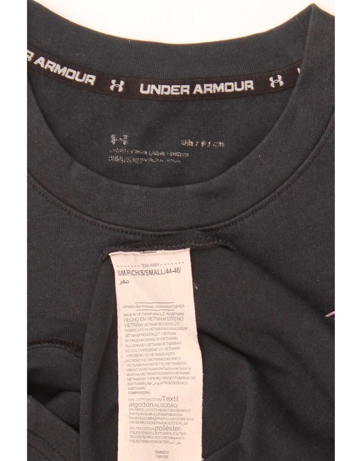 Under Armour muška majica kratkih rukava s grafičkim motivima, mali crni pamuk