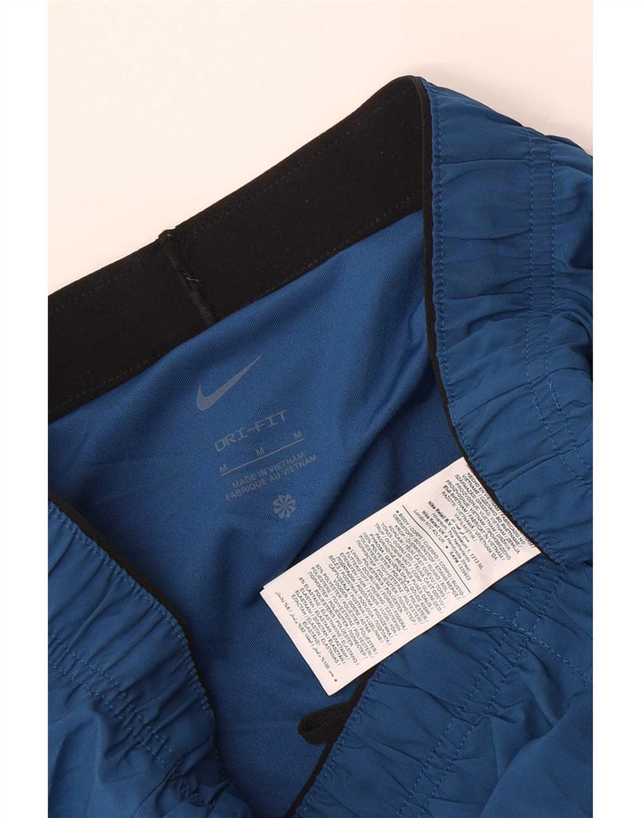 Nike muške Dri Fit grafičke sportske kratke hlače srednje tamnoplave boje od poliestera