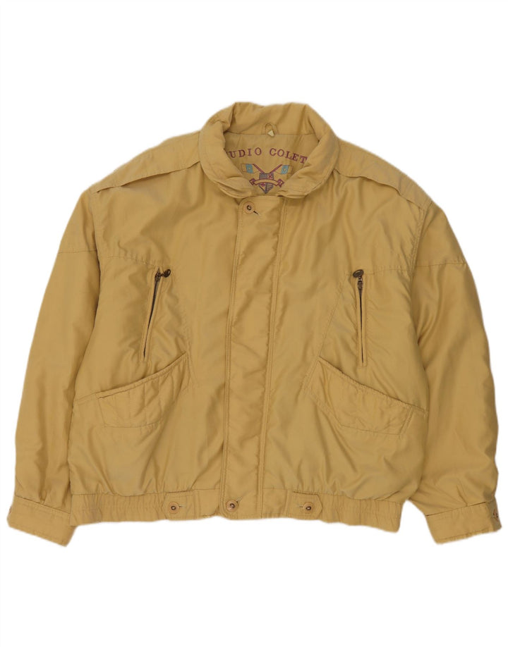 Studio Coletti muška bomber jakna UK 42 XL žuti najlon