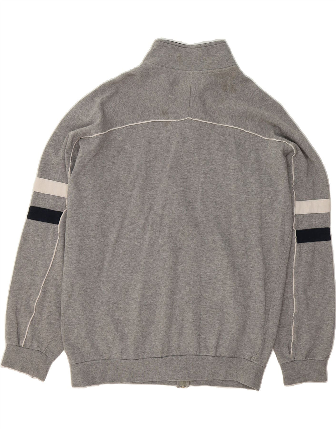 CHAMPION Mens Tracksuit Top Jacket XL Grey Colourblock Cotton Vintage Champion and Second-Hand Champion from Messina Hembry 