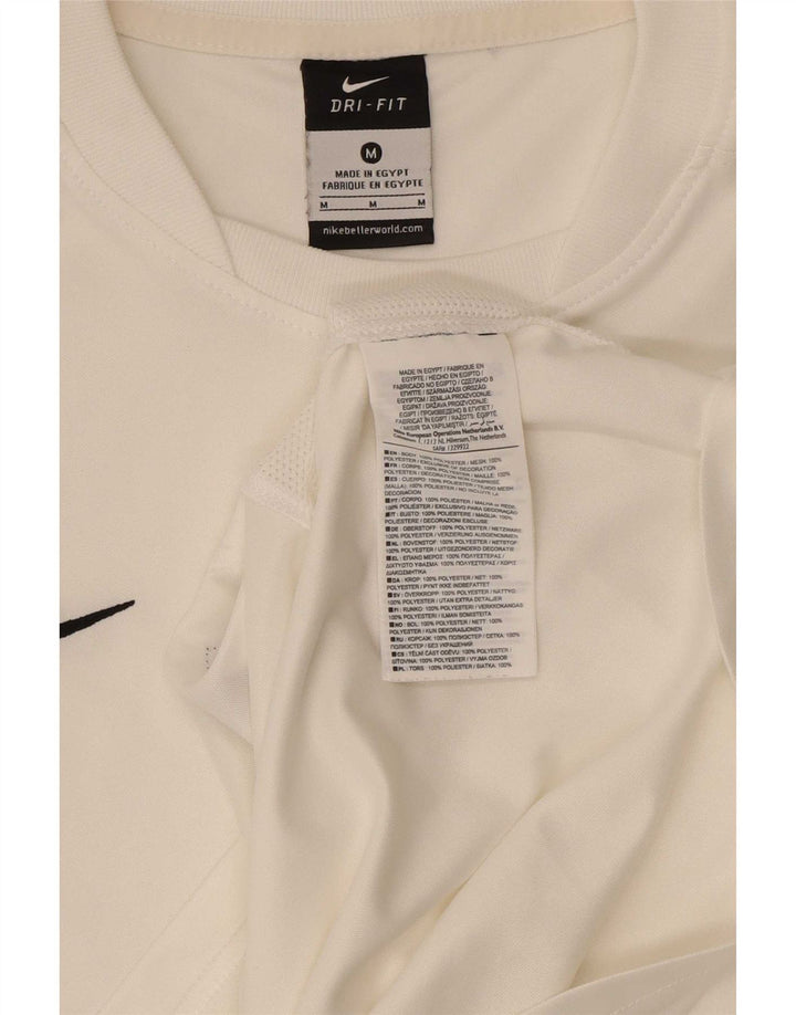 Nike Dri Fit majica kratkih rukava Srednji bijeli poliester