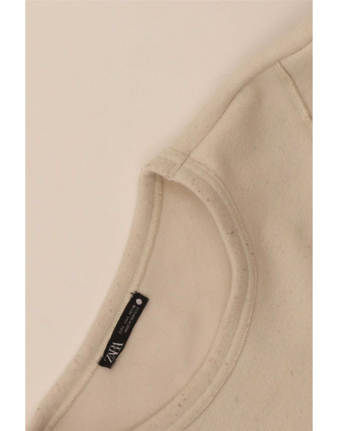 Preveliki ženski džemperi Zara UK 16 Large Off White