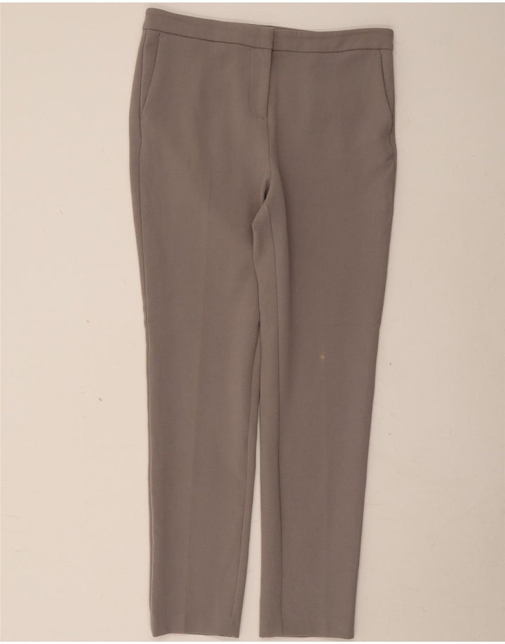 Marks & Spencer ženske uske chino hlače UK 12 srednje W32 L29 sive