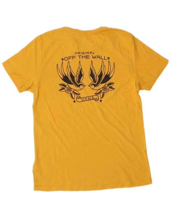 VANS Ženska majica s grafičkim motivima UK 10 Small Yellow Cotton