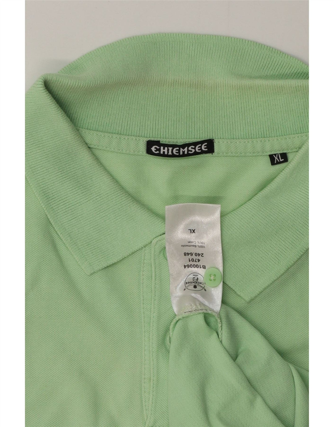 CHIEMSEE Muška polo majica XL zeleni pamuk