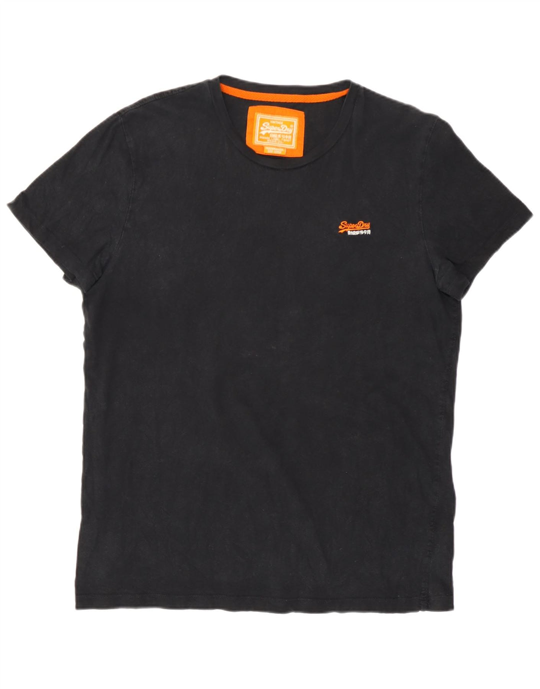 Superdry muška majica kratkih rukava Veliki crni pamuk