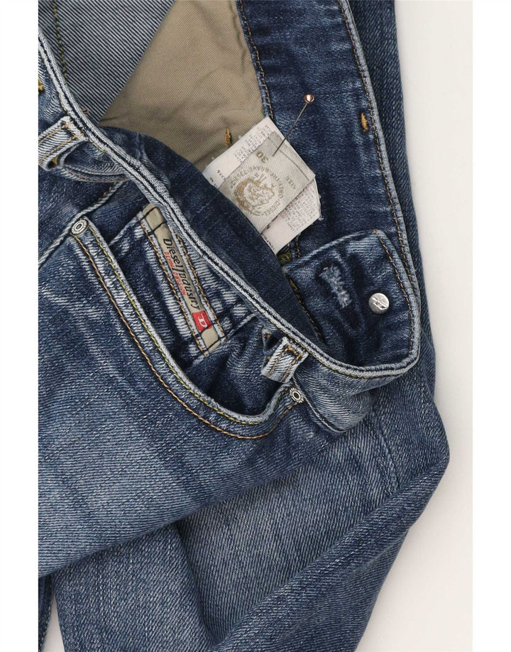 Diesel Ženske Bootcut traperice W30 L27 Plavi pamuk