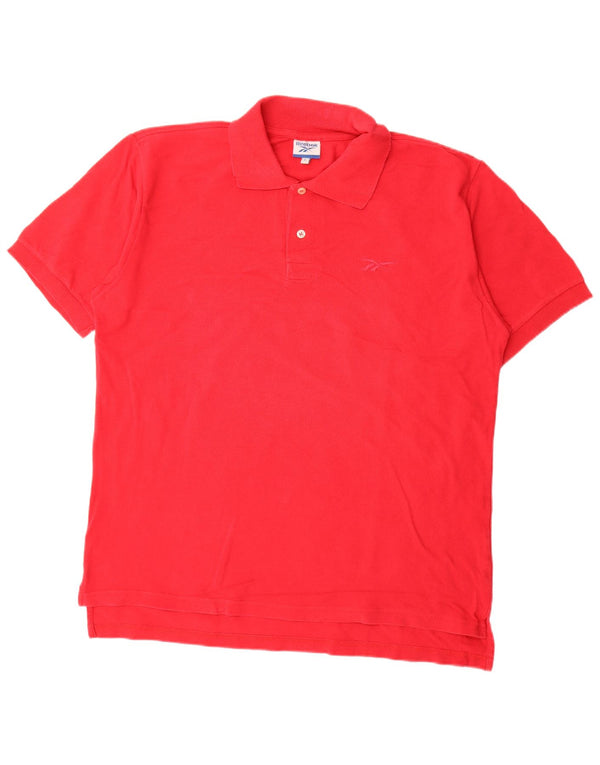 Reebok muška polo majica Large Red Cotton