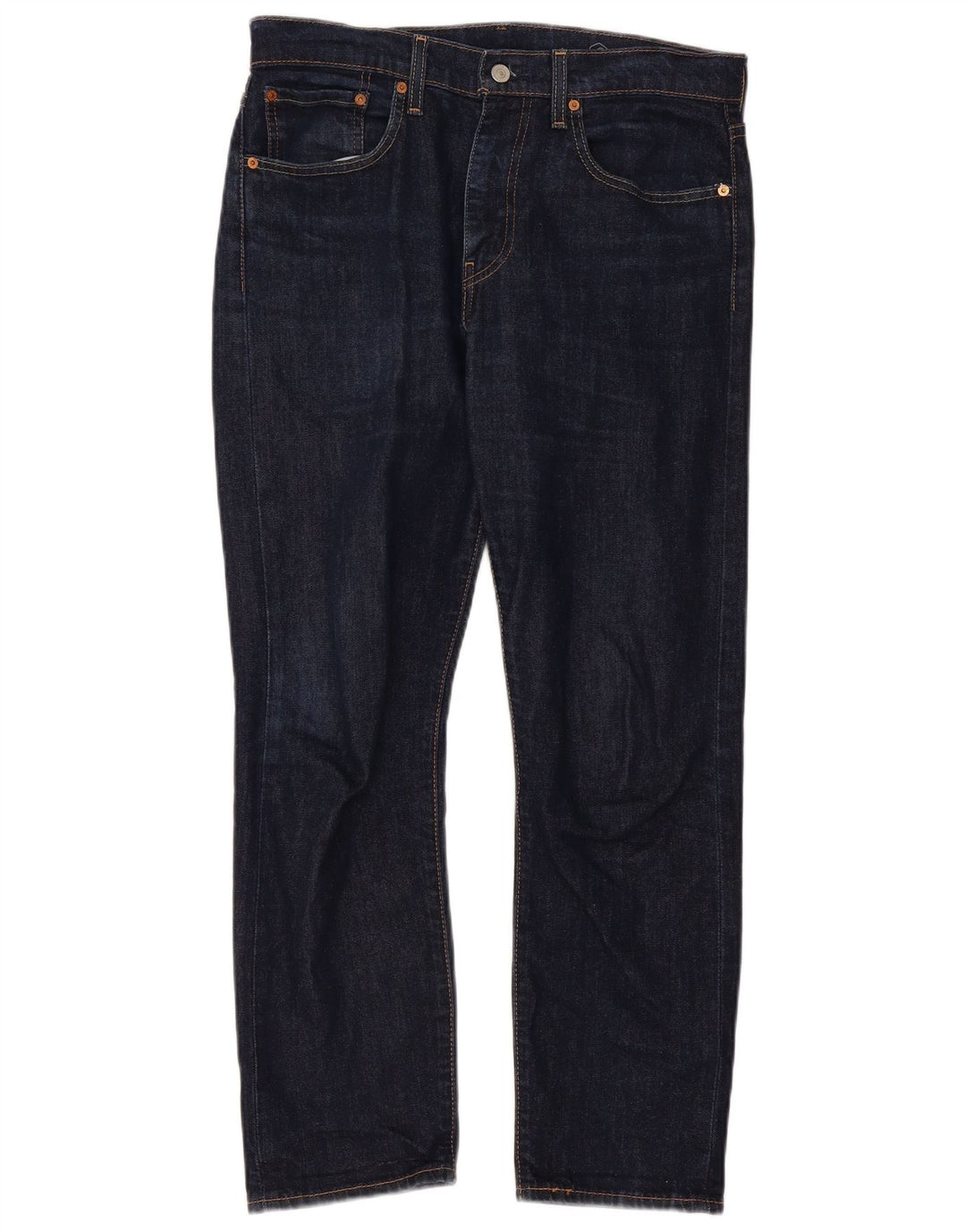 Levi's ženske 502 ravne traperice W32 L30 tamnoplave