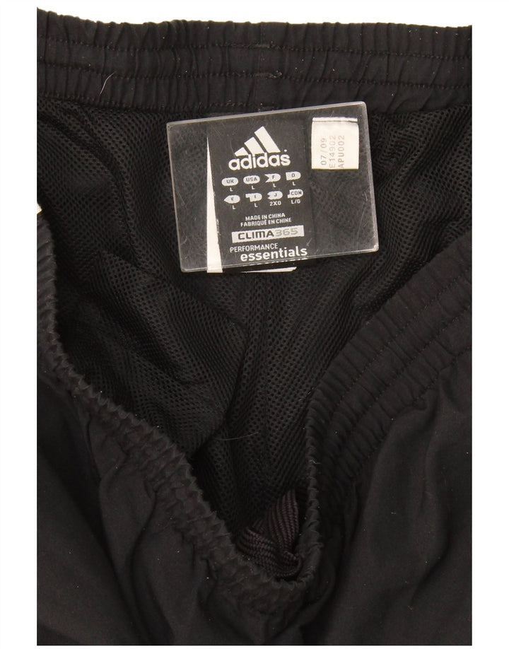Adidas muške hlače za trenirku Clima 365 velike crne poliesterske