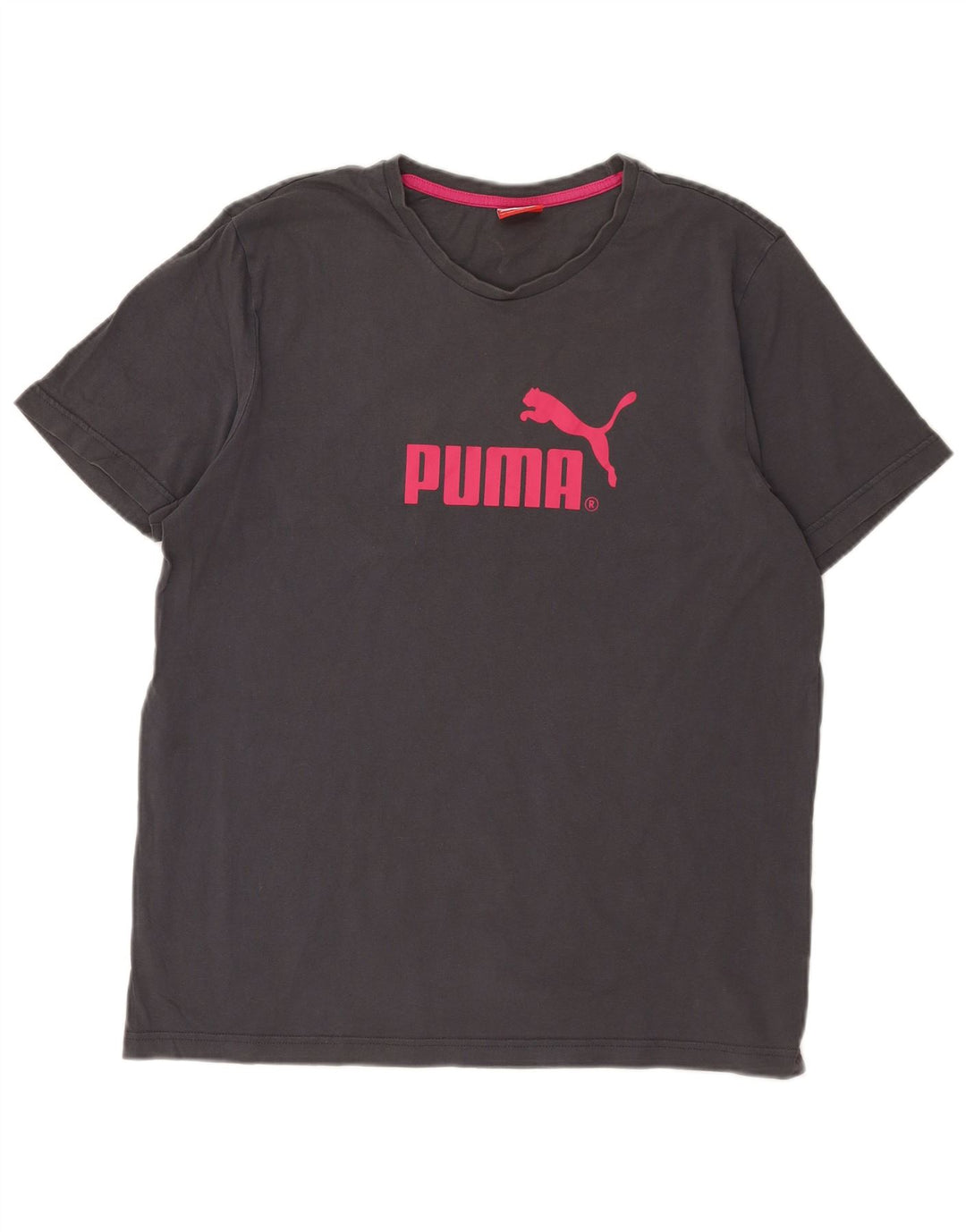 Puma muška majica s grafičkim motivima, veliki sivi pamuk