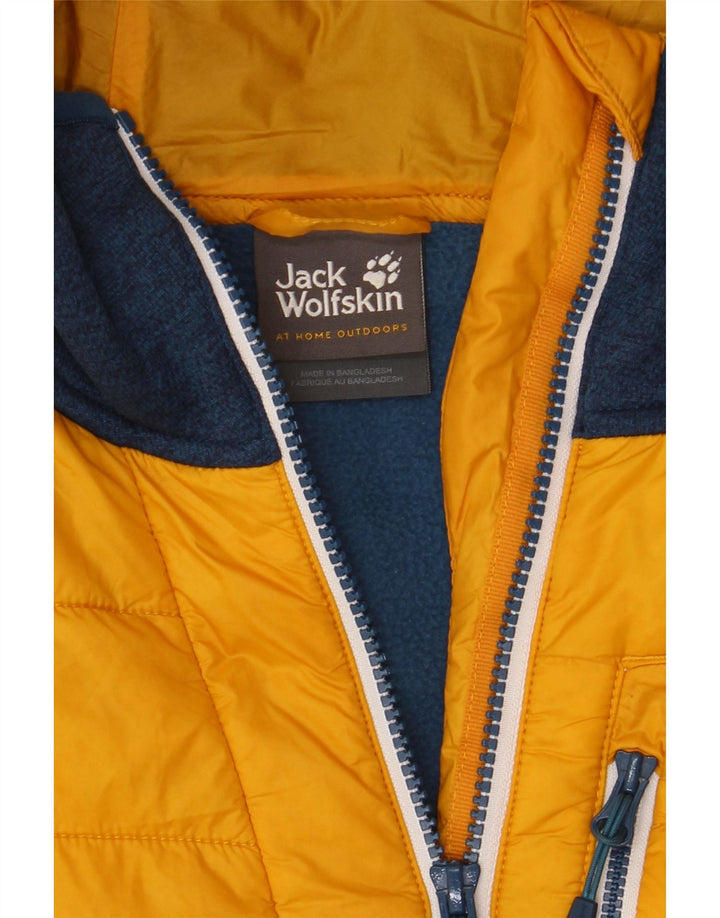Jack Wolfskin muška bomber jakna UK 36/38 srednje žuti poliester